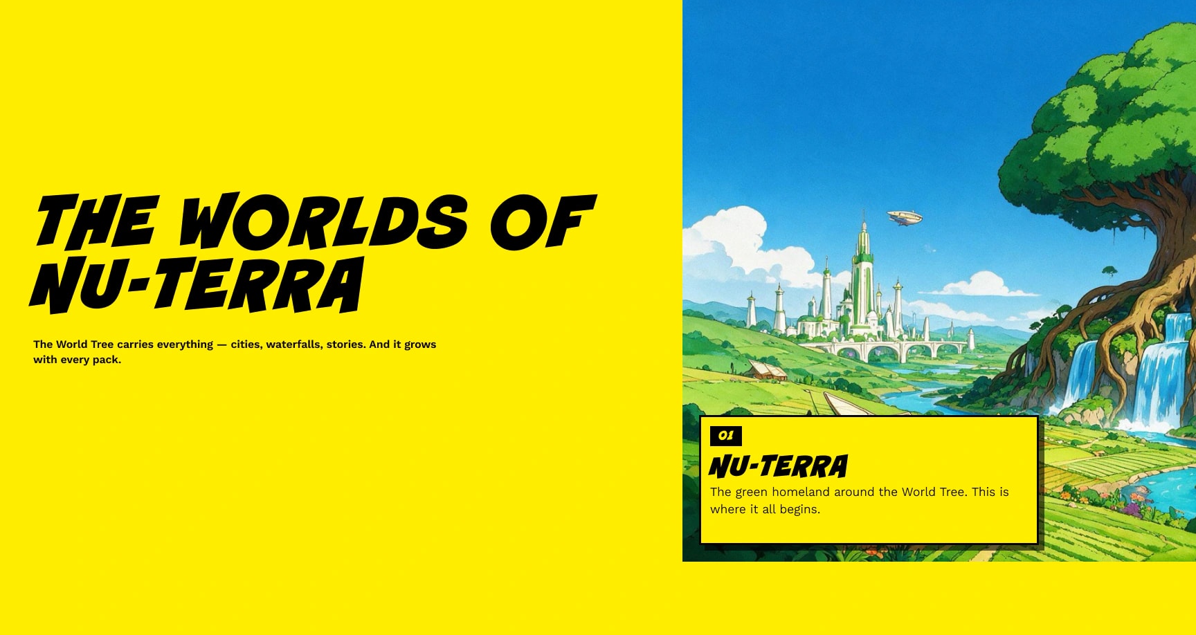Worlds of Nu-Terra — carousel